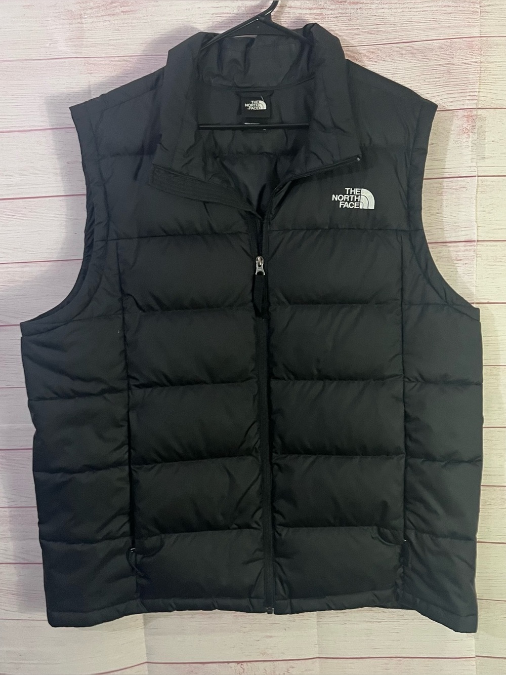 The North Face 550 Black Goose Down Insulation Vest Size XL